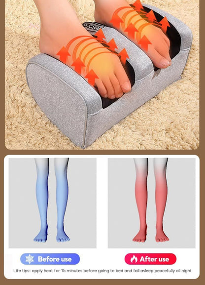 Home relaxation foot massager device 