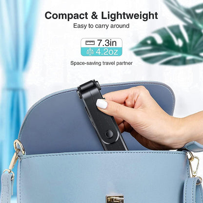 Rotatable phone holder selfie stick device 