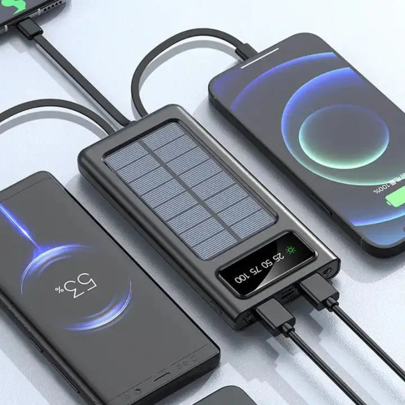 Solar power bank 20000mAh multi device UAE 